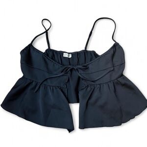 Elegant Black Sleeveless Blouse